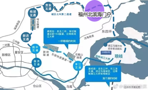 资讯中心 聚焦房企 正文福州城区北向第二通道工程是福州城区经桂湖