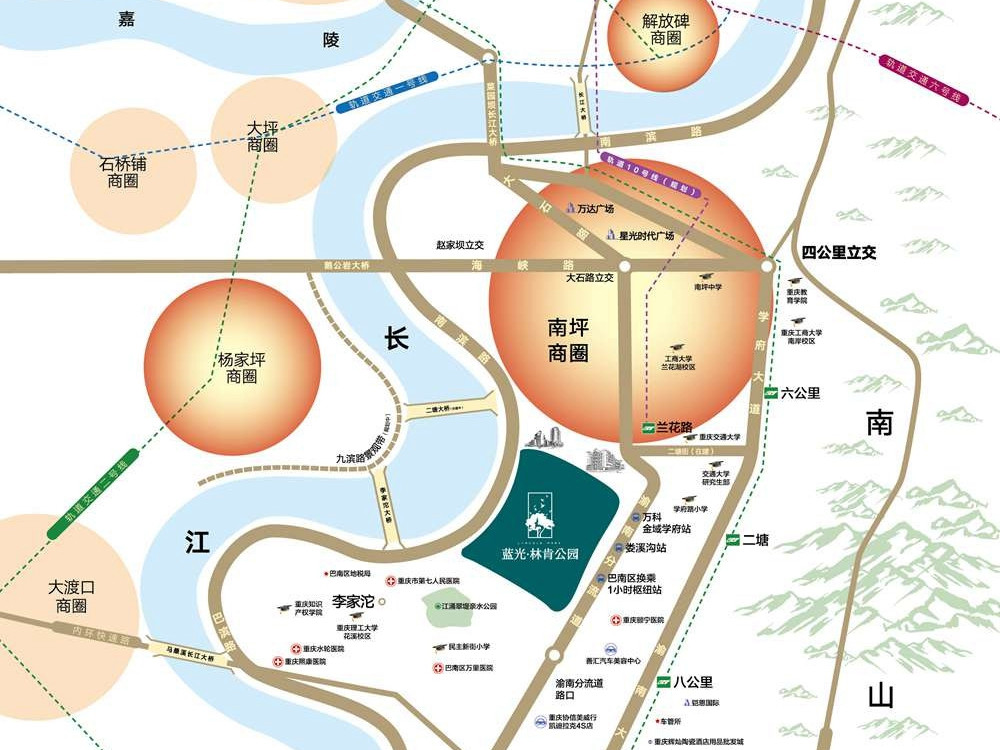 评测:蓝光林肯公园 南重庆低密度宜居大城