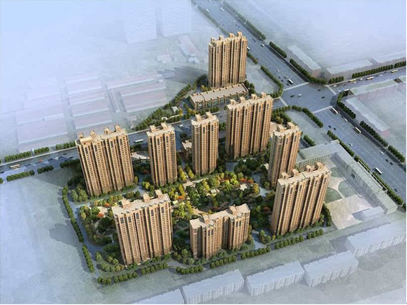 （京汉铂寓效果图）