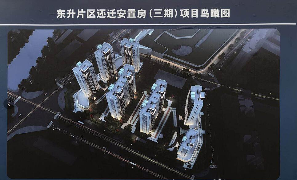 荆州万达旁 东升片区还迁房三期项目正式开工