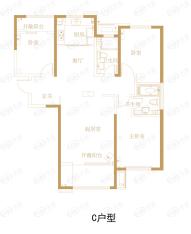 金茂湾4室1厅2卫户型图