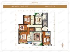 伊泰华府云玺4室3厅3卫户型图