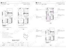 和昌香樟原著跃层E-2户型图