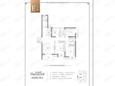 滁州富力乌衣水镇4室2厅2卫户型图