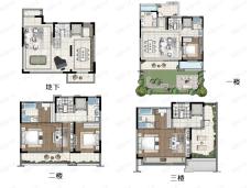 龙湖蠡湖天著4室4厅3卫户型图