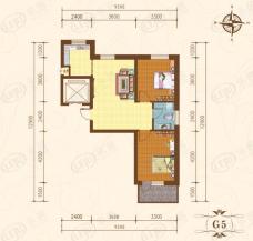 盐业公园丽景户型图户型图