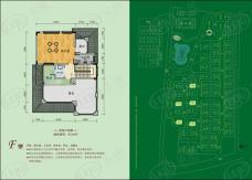 长潭·绿园3室2厅2卫户型图