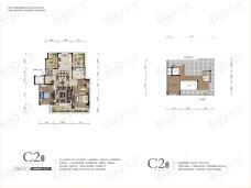 华润置地|翡翠城·熙府3室2厅1卫户型图