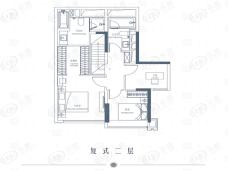 佳兆业天墅3室2卫户型图