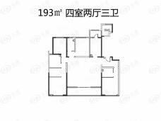 融创西安壹号院4室2厅3卫户型图