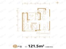 南益松江春晓3室2厅2卫户型图