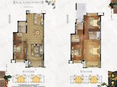 融侨阳光城方圆4室2厅3卫户型图