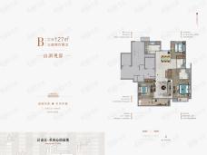 葛洲坝阳光城鼓印蘭园3室2厅2卫户型图