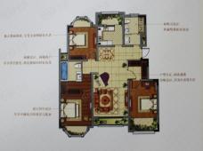 紫金·奥玲花园3室2厅2卫户型图