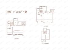 科技城金茂府（备案名：合著花园）4室3厅3卫户型图