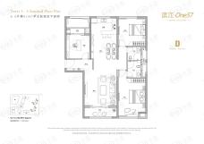 滨江one57滨江one57 D-3#-01-06-01户型户型图