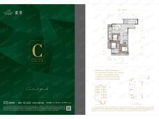 蔚蓝天镜懿颂 洋房C户型户型图