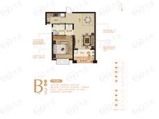 百善大同山庄1室1厅1卫户型图