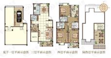 观山名筑3室2厅3卫户型图