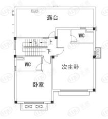 碧桂园凤凰城映山二期10街11号联排G1三层户型图