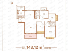 恒大悦府4室2厅2卫户型图