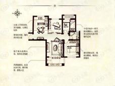 盈嘉香榴湾3室2厅1卫户型图