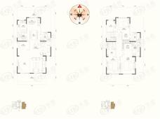 武汉天地云廷3室3厅4卫户型图