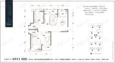 丰金海悦府3室2厅2卫户型图