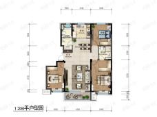 保利净月和府3室2厅2卫户型图