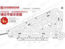 深中国际装饰城1室1厅1卫户型图