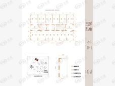 中交金地·中央公园1室1厅1卫户型图