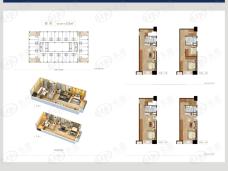 长沙龙湖新壹城A-1-1栋16层B2户型图