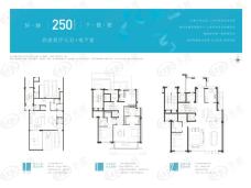 万科运河湾　4室2厅7卫户型图