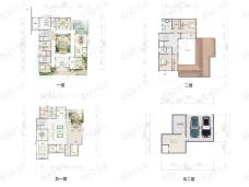 玉龙湾康谷4室5厅7卫户型图