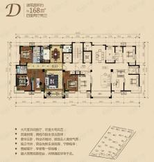 派胜金溪里4室2厅2卫户型图