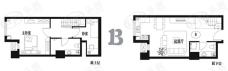 新澳城2室2厅2卫户型图