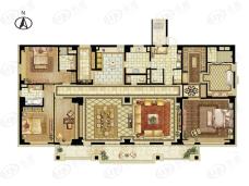 复地御西郊5室2厅4卫户型图