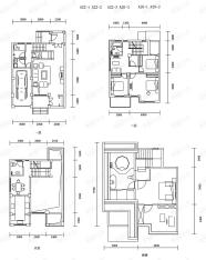 温莎庄园4室3厅3卫户型图