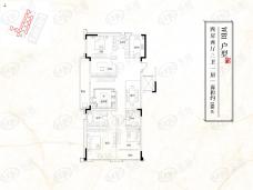 金鼎湾状元府4室2厅3卫户型图