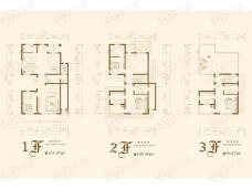 上谷水郡4室3厅5卫户型图