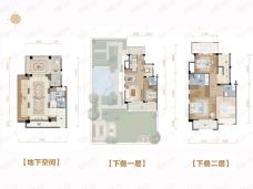 绿城桃源小镇4室3厅4卫户型图