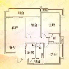 碧桂园凤凰城天麓山组团户型图