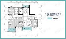 幸福考拉7894室2厅2卫户型图