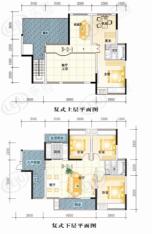 学府华庭5室3厅2卫户型图