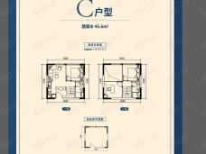 远洋新干线3室2厅2卫户型图