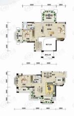 盈滨海岸3室2厅2卫户型图