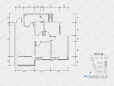 碧桂园悦府（汇都华庭）D3户型户型图