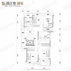 汉江梦1958·御府4室2厅2卫户型图