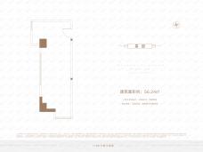 中原大观星光IN1室1厅1卫户型图