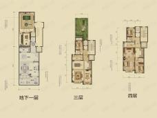 汇龙·半岛首府5室3厅4卫户型图